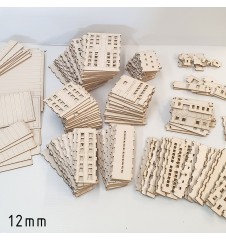 Hexastellar - Bâtiments 6mm ou 12 mm