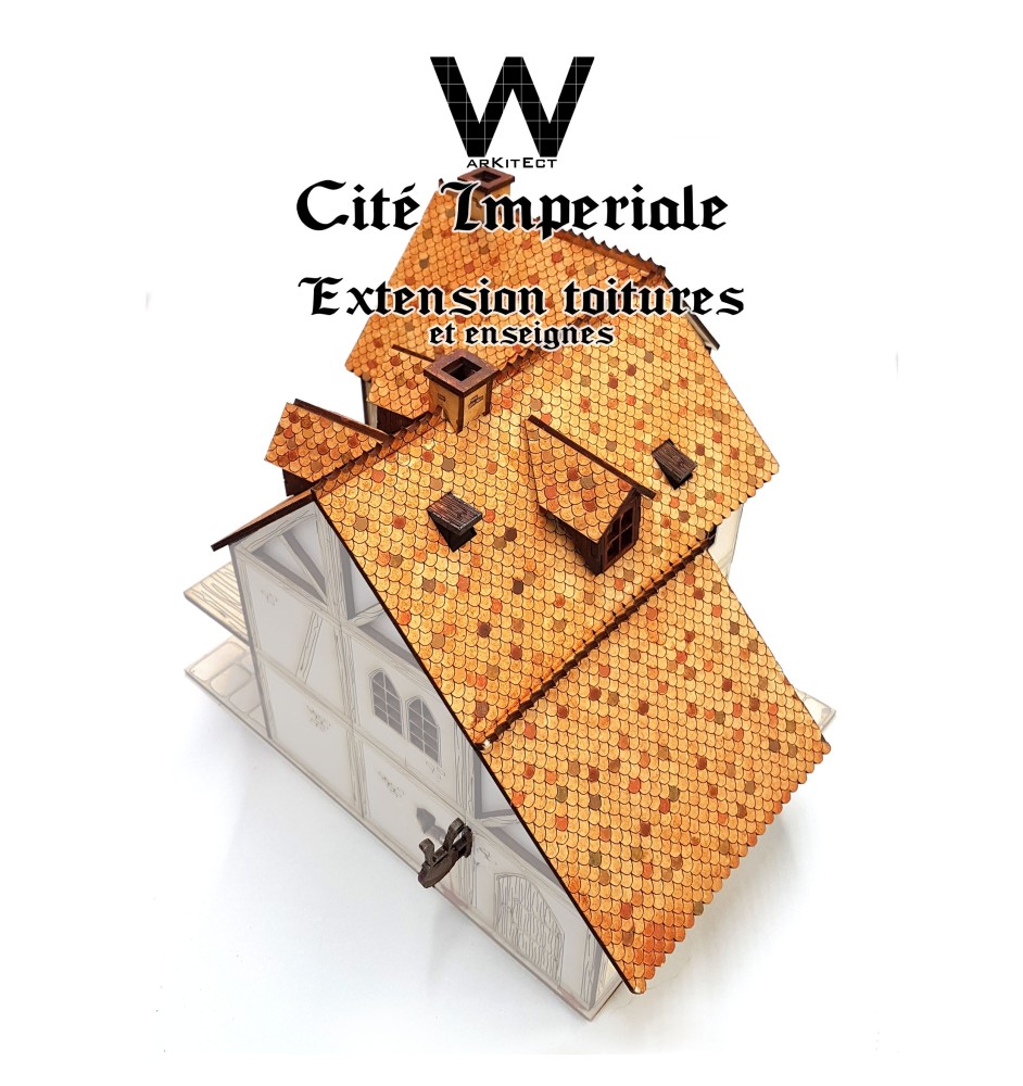 Toitures et enseignes - Extension Cité Impériale